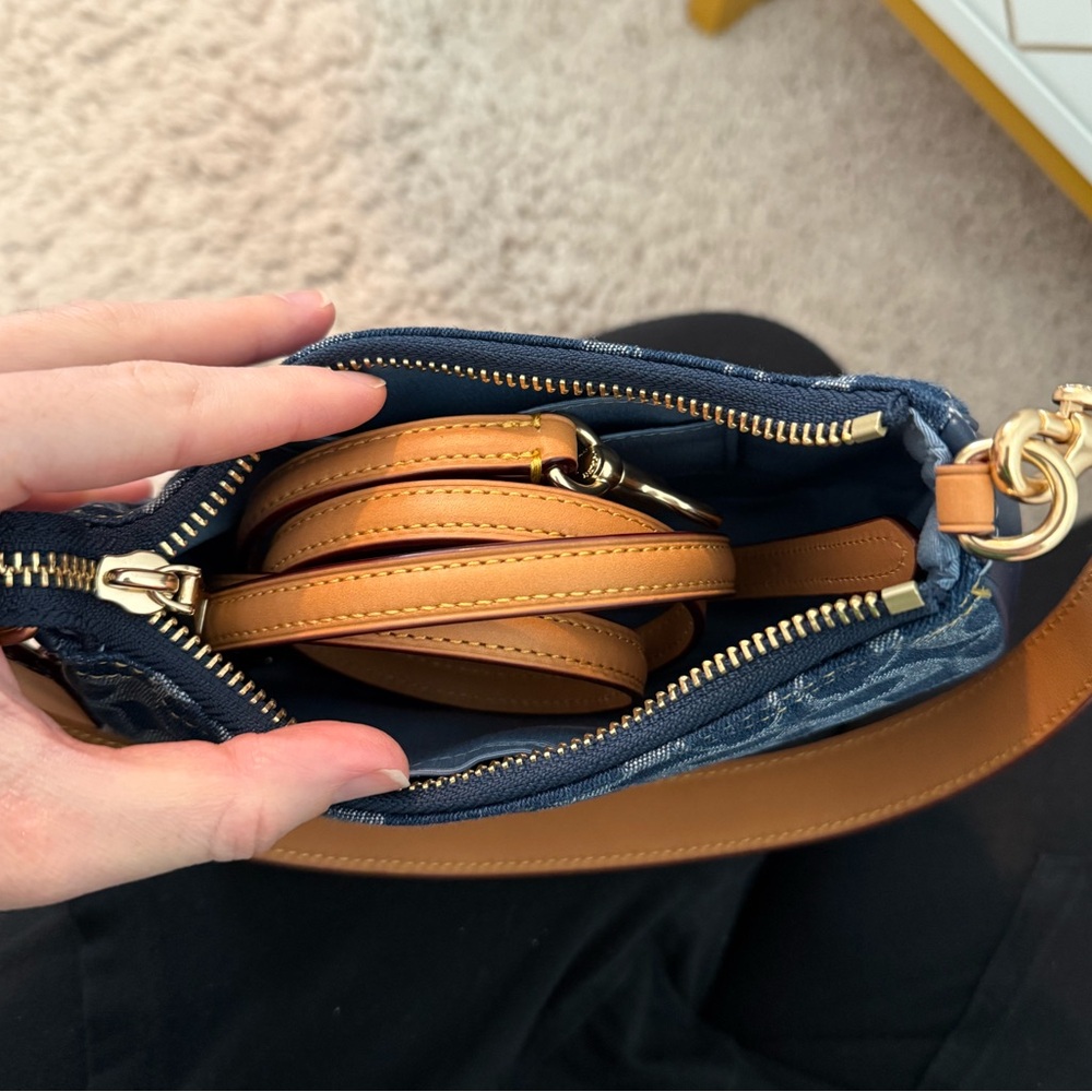 Coach Mini Teri in Signature Denim - Picture 9 of 9